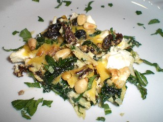 Spinat-Tortilla