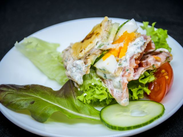 Crêpes gefüllt á la Frank E